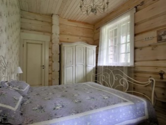 Спальня в деревянном доме 70 фото дизайн интерьера в бревенчатой даче из бруса